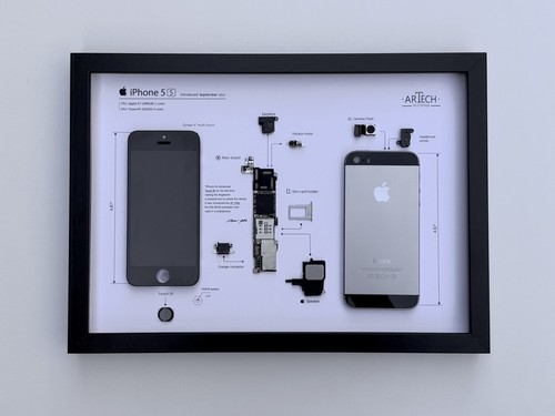 Iphone space gray quadro - gray,
