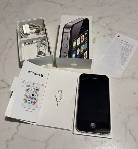 Iphone nero full box - 4s,