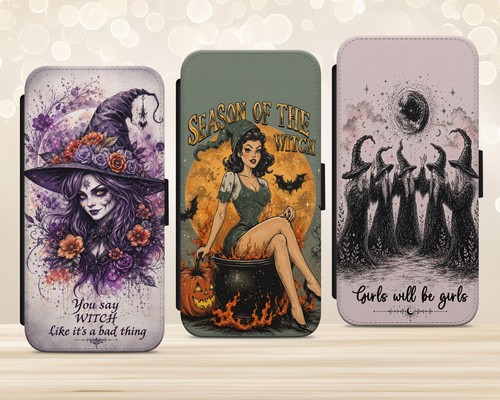 Custodia telefono flip ragazza